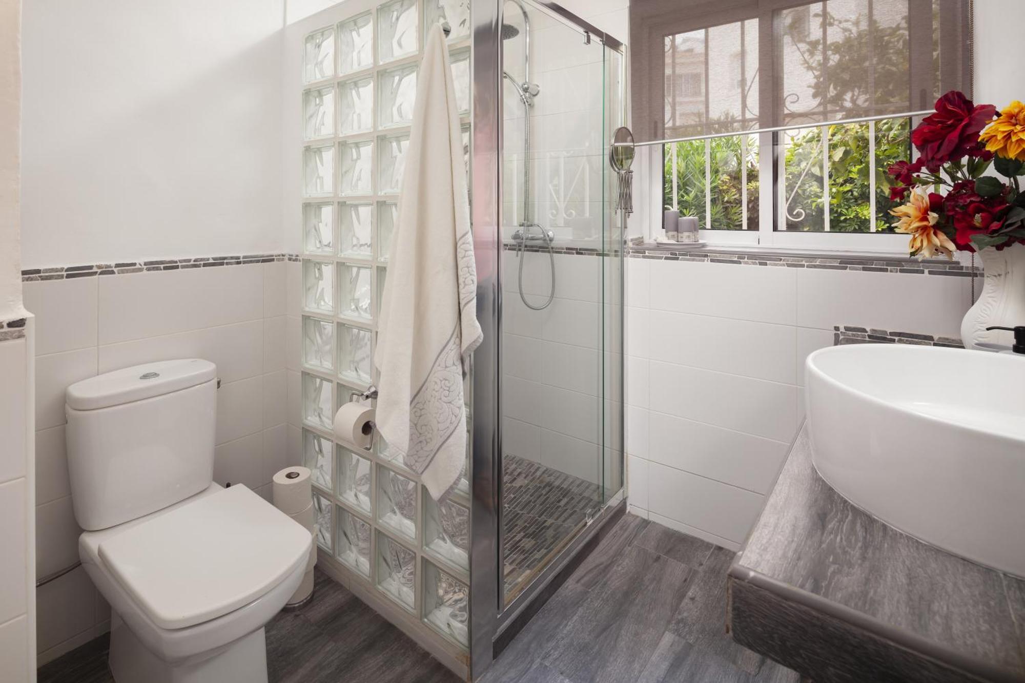Apartamento con terraza y amplio jardín privado Málaga Exterior foto